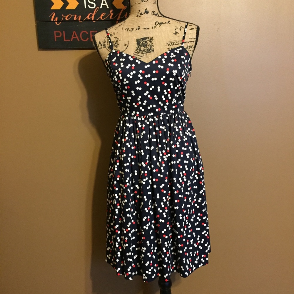 NWT Gap Polka Dot Sun Dress size 8